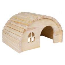 Trixie Wooden House Домик для шиншилл и морских свинок 29 × 17 × 20 см